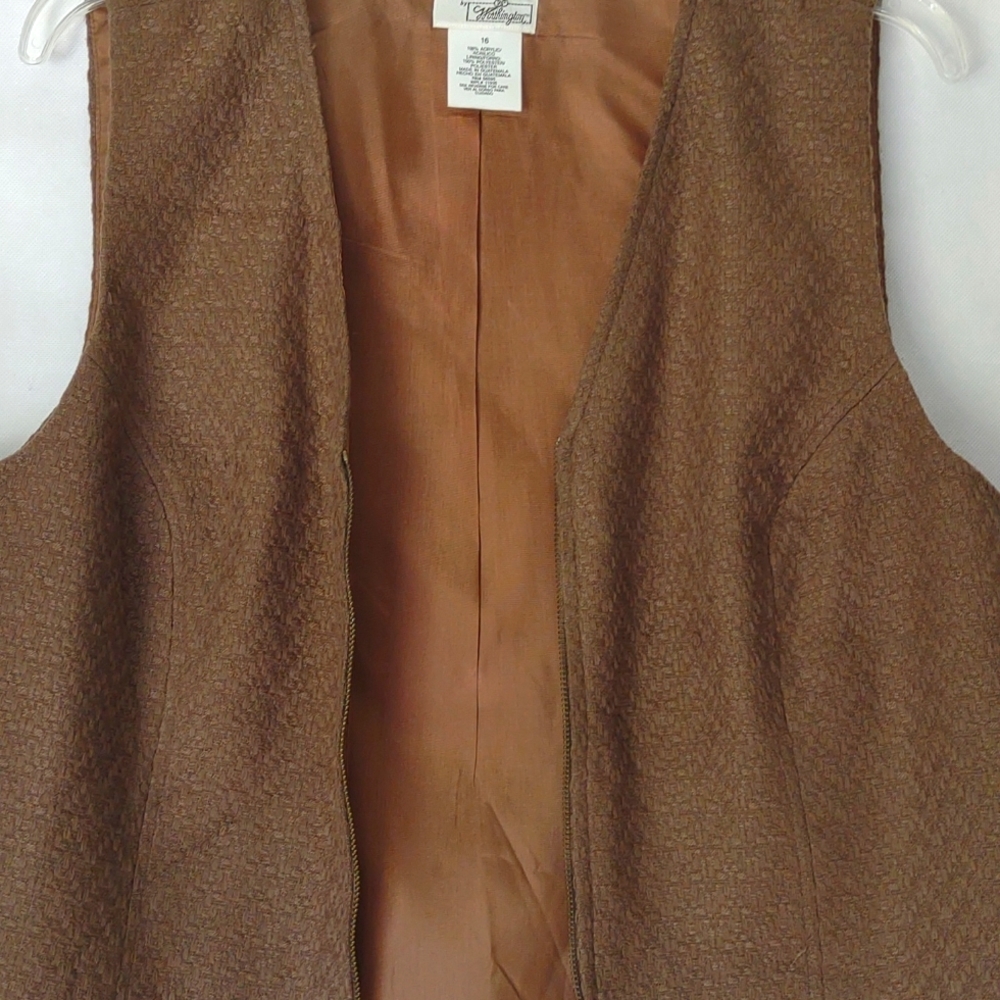 VEST TAUPE - Picture 3 of 4